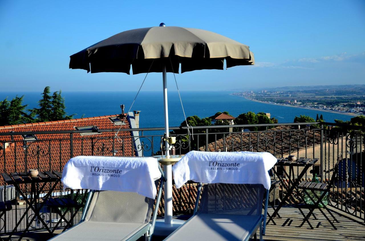 L'Orizzonte Relais Sirolo Hotell Exteriör bild